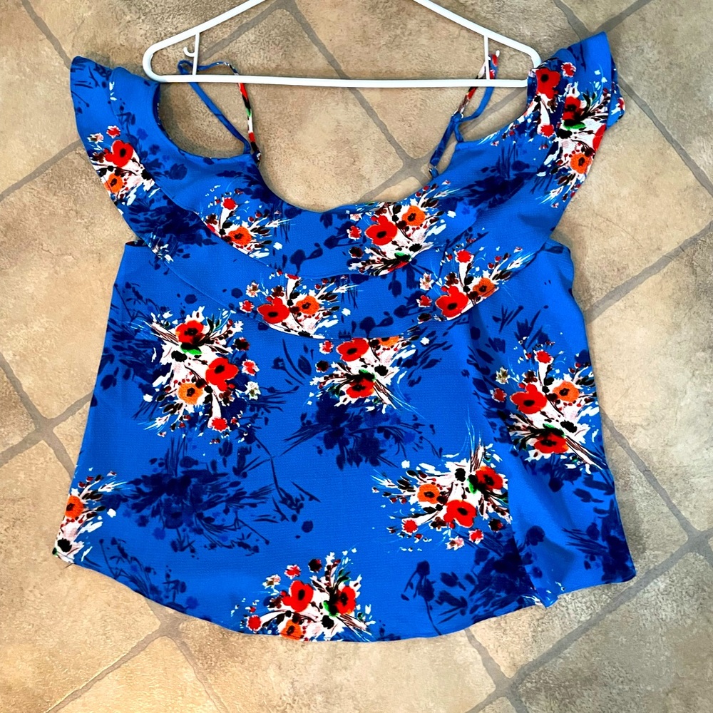 Dex brand sleeveless blouse sz small